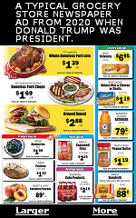 Between January 2020 and January 2024, wholesale prices for food rose an estimated 22.4%. Though they�ve come down since 2023, wholesale costs are at the second-highest level of the past 15 years, according to the government�s Producer Price Index for commodity foods.